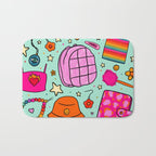 90's Things Print Bath Mat Gallery Image 1