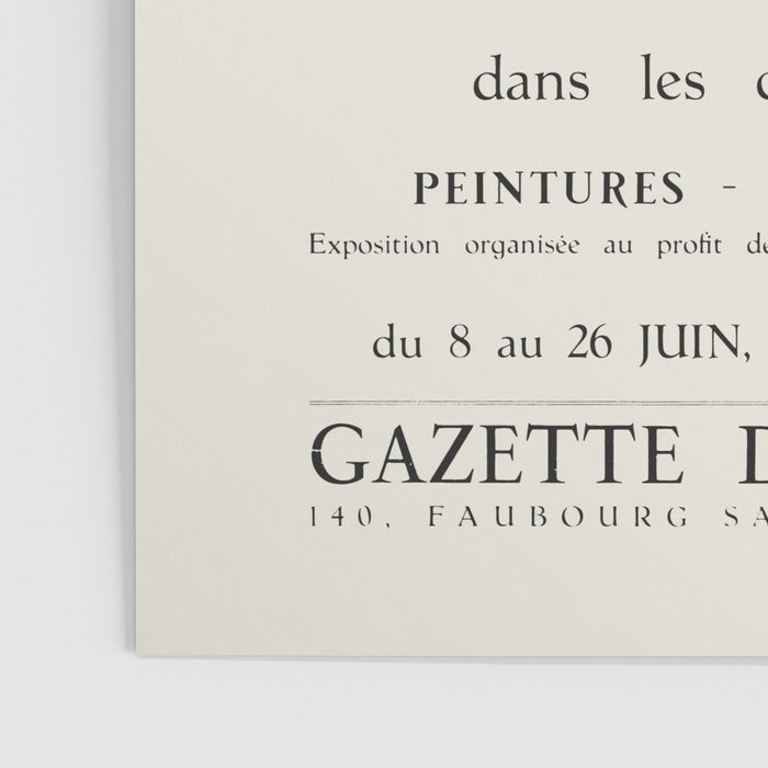 Edgar Degas Vintage Exhibition Poster, 1955 Poster Gallery Image 3