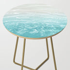 Soft Blue Gray Ocean Dream #1 #water #decor #art #society6 Side Table Gallery Image 2