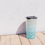 Soft Blue Gray Ocean Dream #1 #water #decor #art #society6 Travel Mug Gallery Image 4