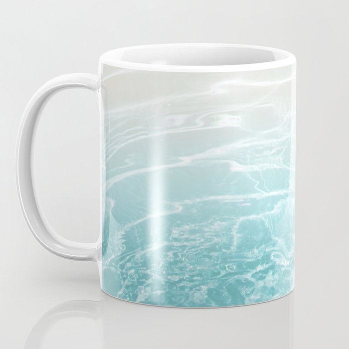 Soft Blue Gray Ocean Dream #1 #water #decor #art #society6 Coffee Mug Gallery Image 3