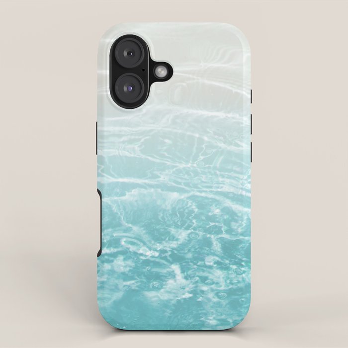 Soft Blue Gray Ocean Dream #1 #water #decor #art #society6 iPhone Case Gallery Image 1