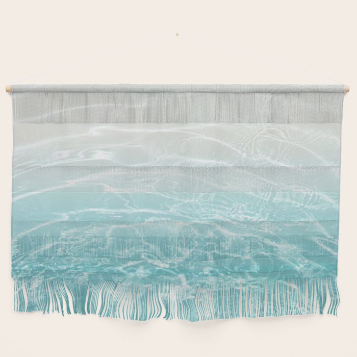 Soft Blue Gray Ocean Dream #1 #water #decor #art #society6 Wall Hanging Gallery Image 1