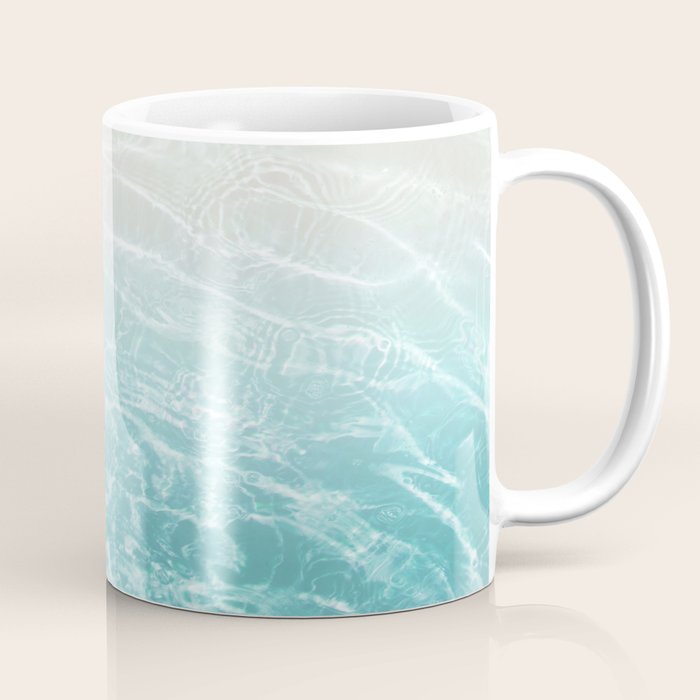 Soft Blue Gray Ocean Dream #1 #water #decor #art #society6 Coffee Mug Gallery Image 1