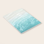Soft Blue Gray Ocean Dream #1 #water #decor #art #society6 Notebook Gallery Image 3