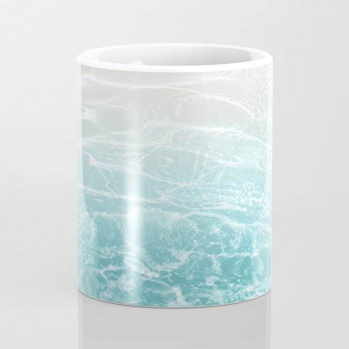 Soft Blue Gray Ocean Dream #1 #water #decor #art #society6 Coffee Mug Gallery Image 4