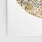 Libra Antique Astrology Zodiac Pictorial Map Poster Gallery Image 3