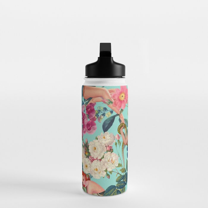 Floral and Pin-Up Girls V Water Bottle Gallery Image 3