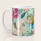 Floral and Pin-Up Girls V Coffee Mug Gallery Image 3