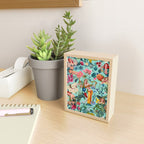 Floral and Pin-Up Girls V Mini Art Print Gallery Image 2