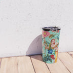 Floral and Pin-Up Girls V Travel Mug Gallery Image 4