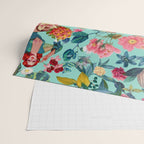 Floral and Pin-Up Girls V Wrapping Paper Gallery Image 2