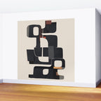Modern Abstract Shapes 103 Wall Mural Gallery Image 2