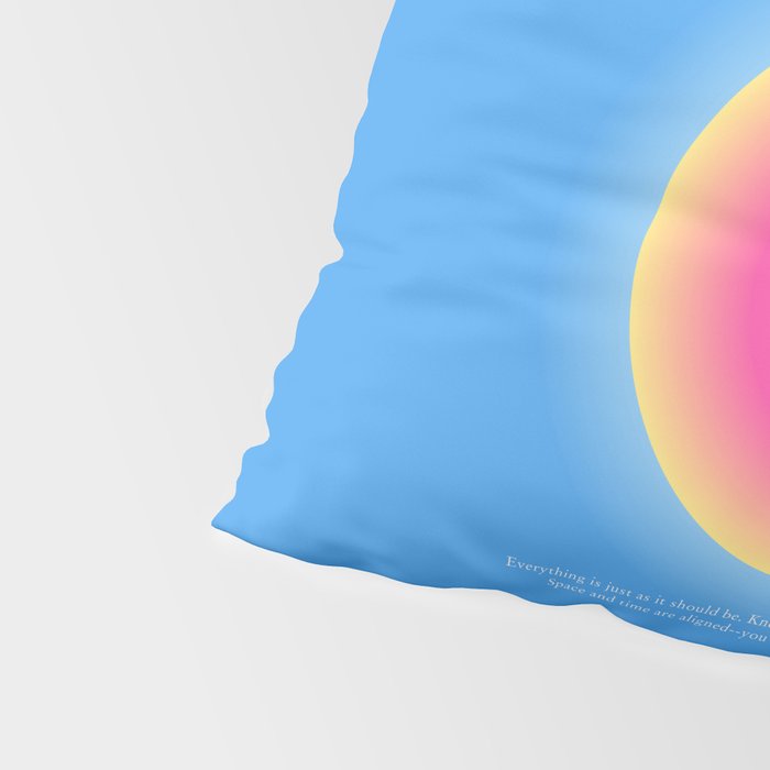 Gradient Angel Numbers: Angel Number 222 - Alignment  Pillow Sham Gallery Image 4