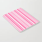 Classic Stripes XXXIII - 90s Barbie Pink Notebook Gallery Image 2