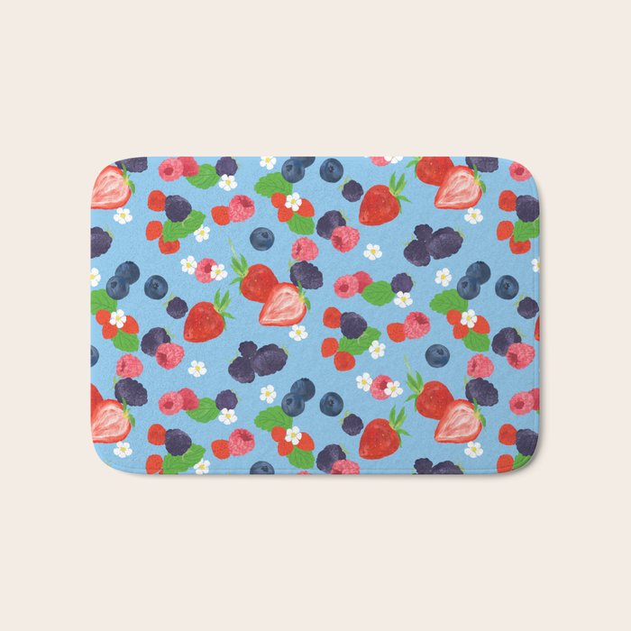 Verry Berry Bath Mat Gallery Image 1