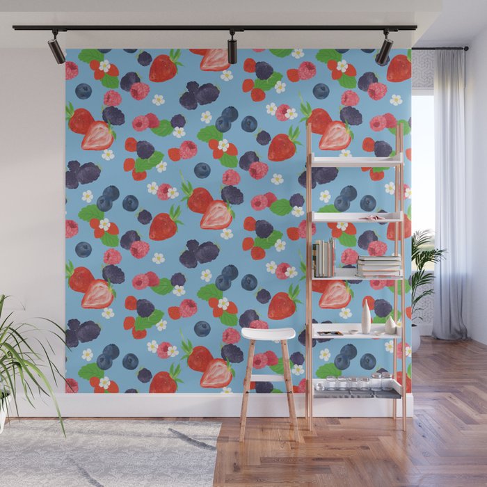 Verry Berry Wall Mural Gallery Image 1