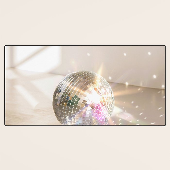 Glitz Glam Disco Ball Desk Mat Gallery Image 3
