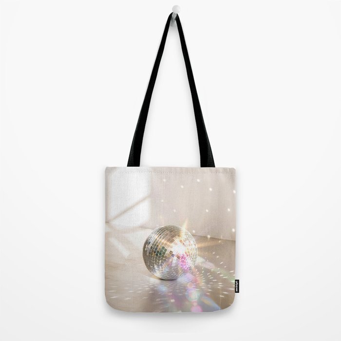 Glitz Glam Disco Ball Tote Bag Gallery Image 2