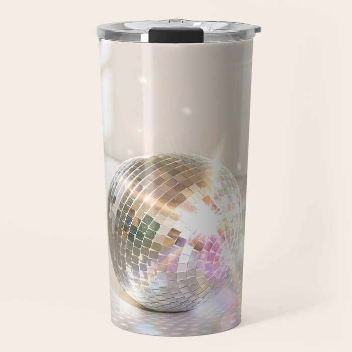 Glitz Glam Disco Ball Travel Mug Gallery Image 1