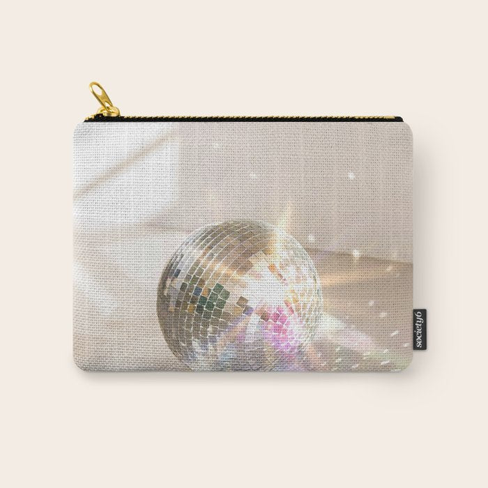Glitz Glam Disco Ball Carry All Pouch Gallery Image 1