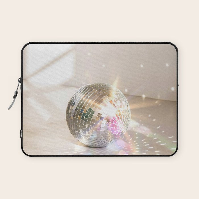 Glitz Glam Disco Ball Laptop Sleeve Gallery Image 1