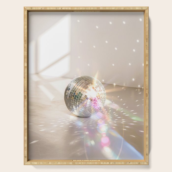 Glitz Glam Disco Ball Serving Tray Gallery Image 1