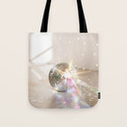 Glitz Glam Disco Ball Tote Bag Gallery Image 1