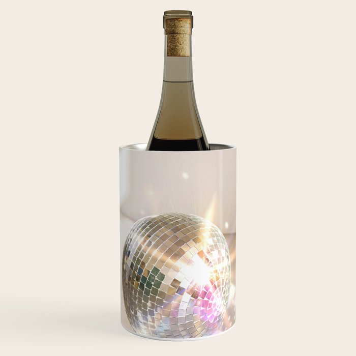 Glitz Glam Disco Ball Wine Chiller Gallery Image 1