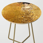 Woman in Gold Portrait by Gustav Klimt Side Table Gallery Image 2