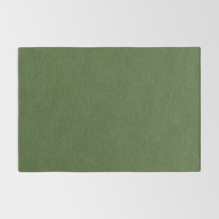 Sage Green Velvet texture Rug Gallery Image 2