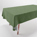Sage Green Velvet texture Tablecloth Gallery Image 1