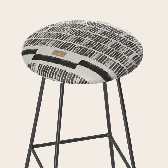 Tribal Rustic Pattern  Stool Gallery Image 2