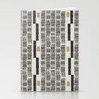 Tribal Rustic Pattern  Stationery Card Gallery Image 2