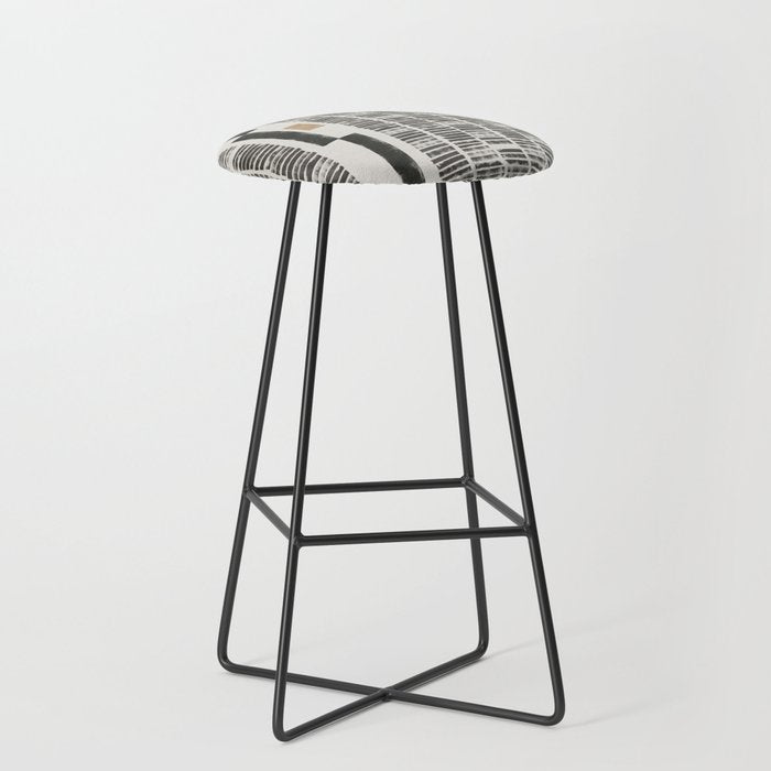 Tribal Rustic Pattern  Stool Gallery Image 1