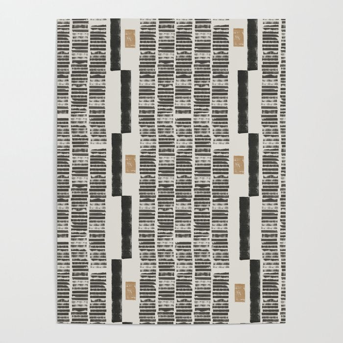 Tribal Rustic Pattern  Poster Gallery Image 1
