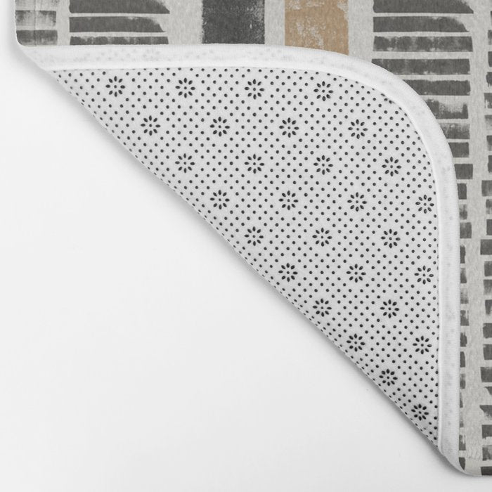 Tribal Rustic Pattern  Bath Mat Gallery Image 2