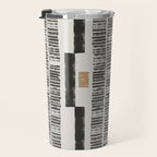 Tribal Rustic Pattern  Travel Mug Gallery Image 3