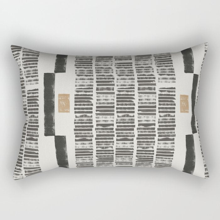 Tribal Rustic Pattern  Rectangular Pillow Gallery Image 2