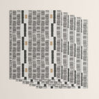Tribal Rustic Pattern  Wrapping Paper Gallery Image 3