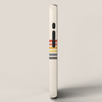 Preda - Classic Motley 70s Vintage Style Retro Stripes iPhone Case Gallery Image 2