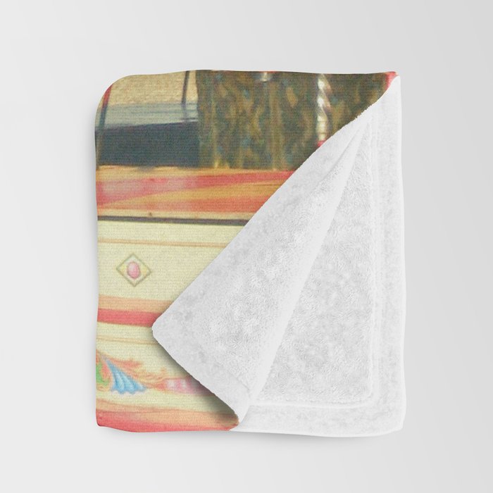 Seaside Carousel Throw Blanket Gallery Image 3