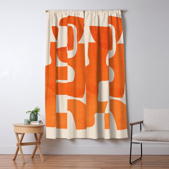 Abstract Art 55/7 Window Curtain Gallery Image 1