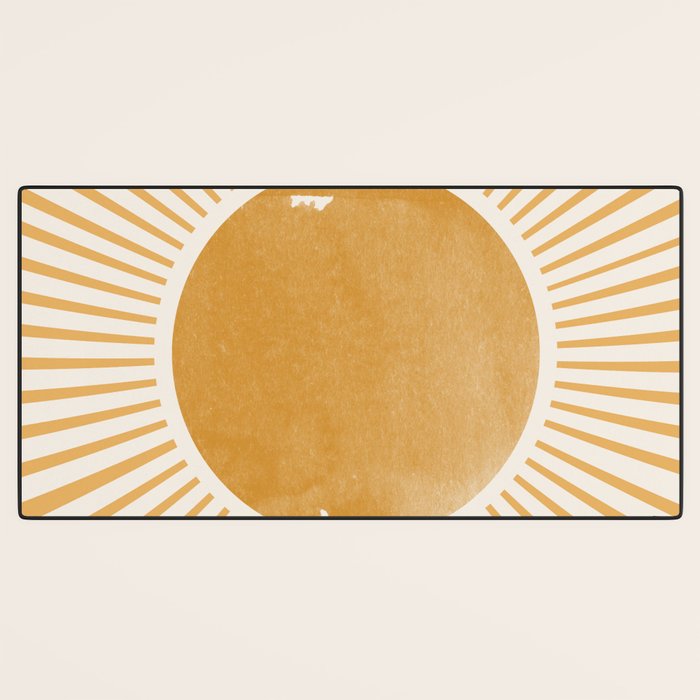 Boho Sun Desk Mat Gallery Image 3