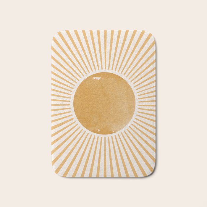 Boho Sun Bath Mat Gallery Image 1