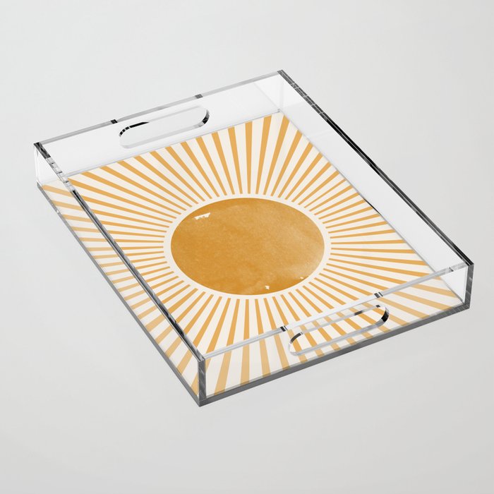 Boho Sun Acrylic Tray Gallery Image 1