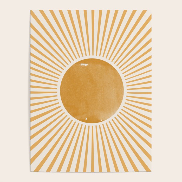 Boho Sun Poster Gallery Image 4