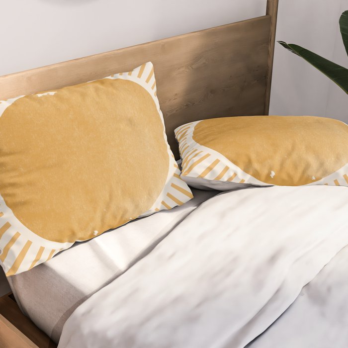 Boho Sun Pillow Sham Gallery Image 2