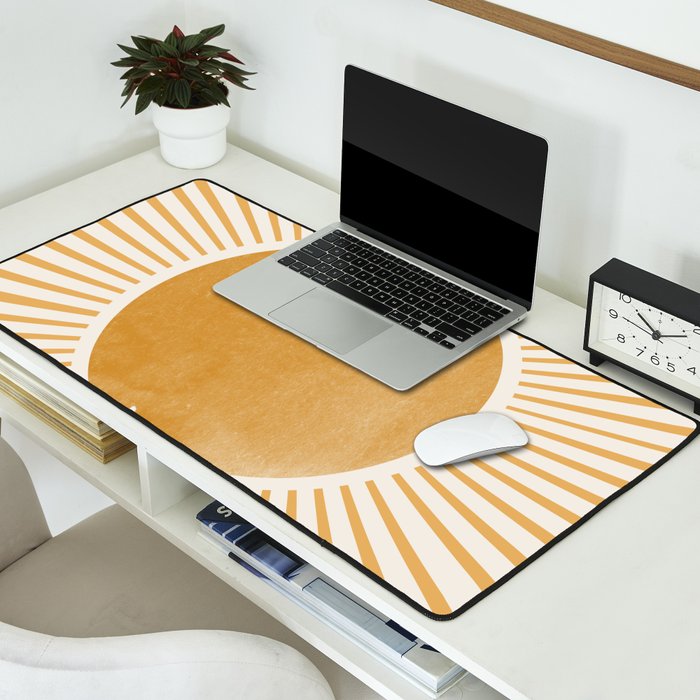 Boho Sun Desk Mat Gallery Image 2