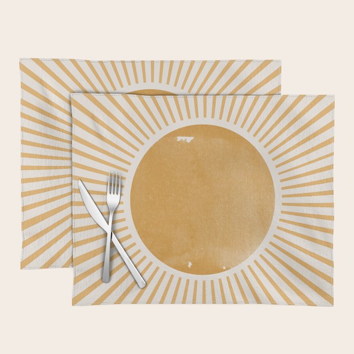Boho Sun Placemat Gallery Image 1
